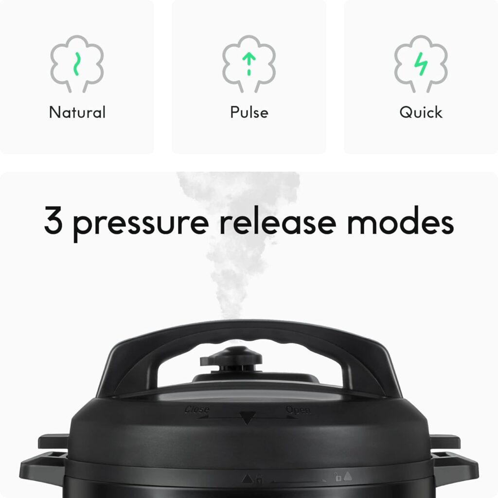 CHEF iQ Smart Pressure Cooker 10 Cooking Functions  18 Features, Built-in Scale, 1000+ Presets  Times  Temps w/App for 600+ Foolproof Guided Recipes, Rice  Slow Electric MultiCooker, 6 Qt