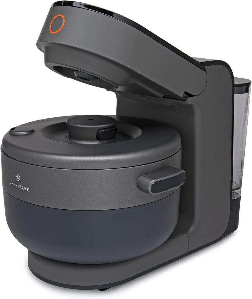 ChefWave Chefe 13-in-1 Programmable 4 Qt. Multicooker, Small Non-Stick Stainless Steel Crockpot/Slow Multi Cooker without Coating, Voice Alerts, 360 Induction Heating Technology, Includes Recipe Book