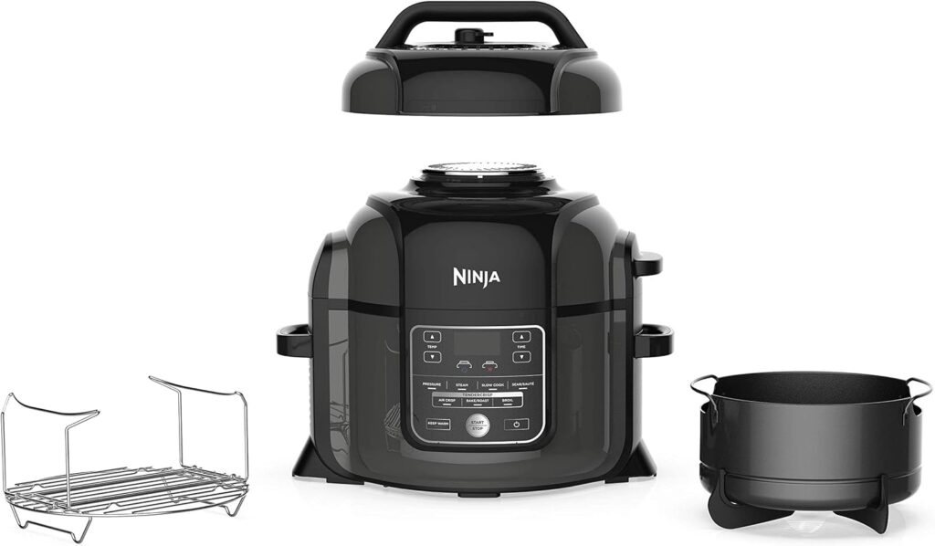 Ninja Pressure Cookers  Canners, 6.5 qt, Black