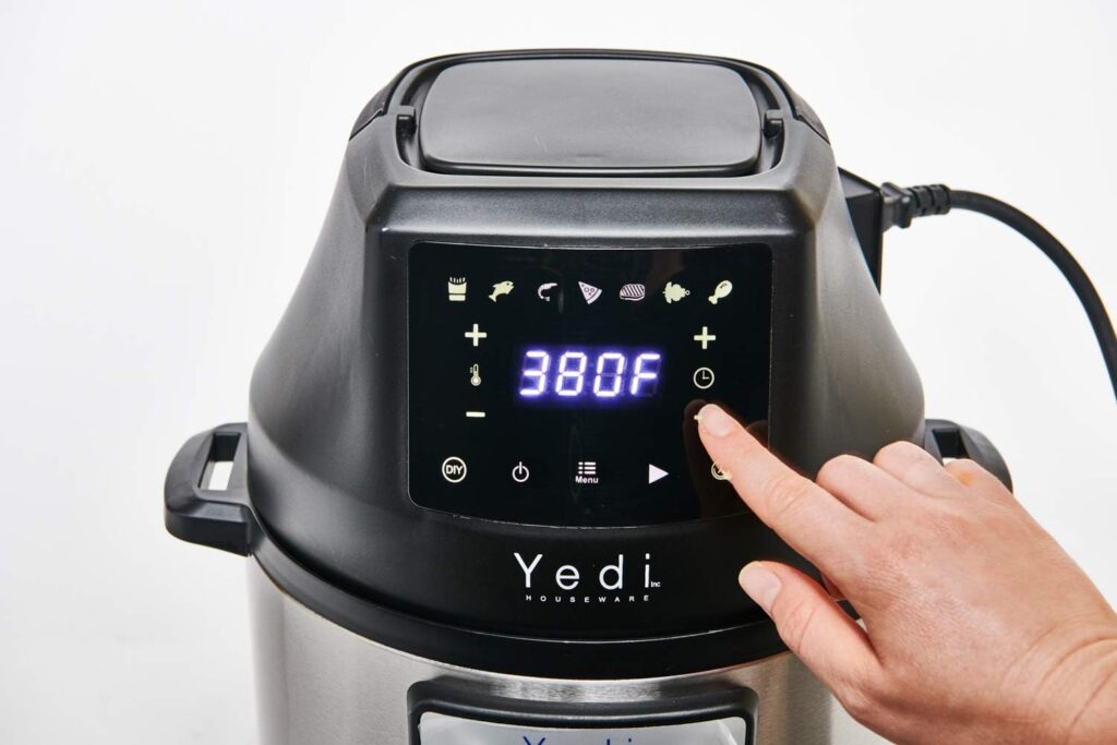 Yedi Tango, 2-in-1 Air Fryer and Pressure Cooker, 6 Quart, with Deluxe Accessory kit