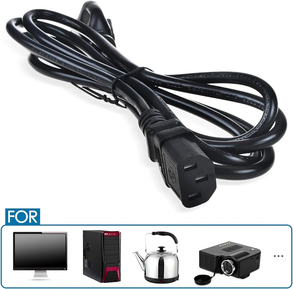 PKPOWER 6ft AC Power Cord Cable for T-FAL Emeril Electric Pressure Cooker CY4000001 Lead