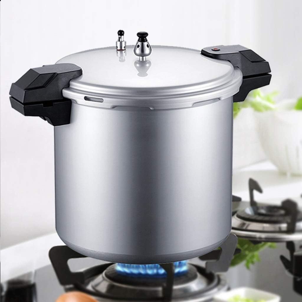 Ygqzg Pressure Cooker Induction Cooker Gas Large Capacity 30cm Gas Commercial Hotel With Large Thick Pressure Cooker (Size : 21L)